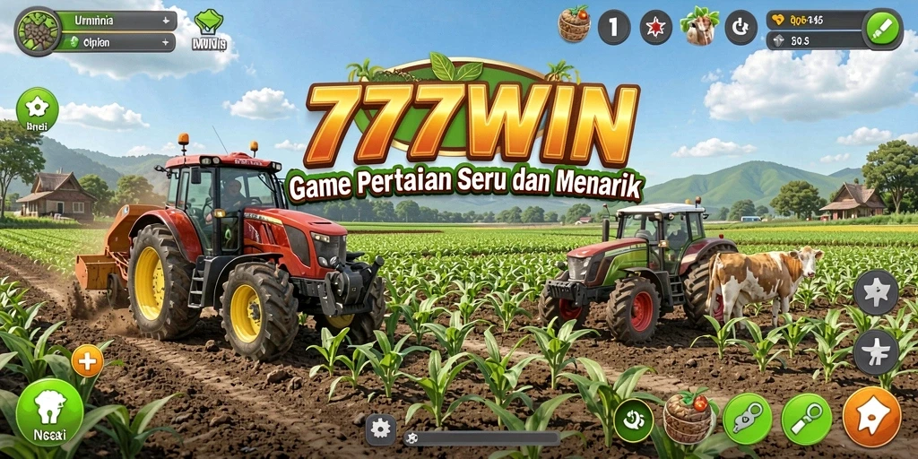 Gameplay seru di 777WIN dengan pertanian yang beragam.