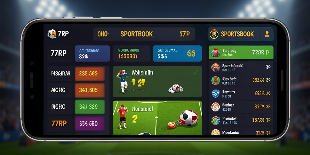 Tampilan gameplay 77RP dengan fitur taruhan yang interaktif.