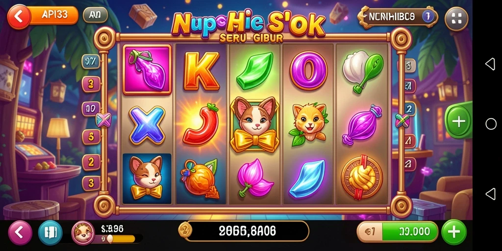 Tampilan gameplay slot API33 yang menarik dan mengasyikkan.