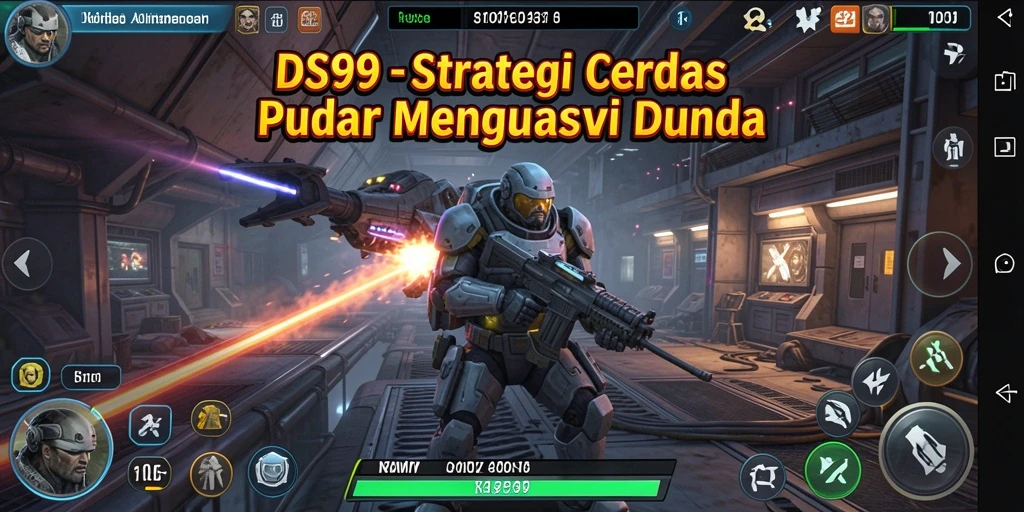 Tampilan gameplay menegangkan dengan strategi mendalam.