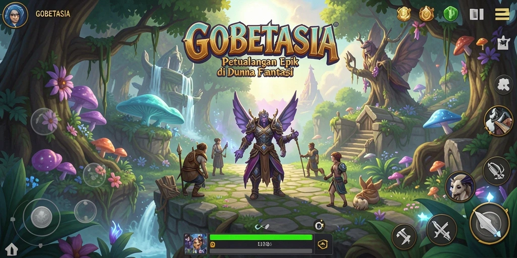 Menampilkan gameplay seru dalam dunia RPG yang menawan.