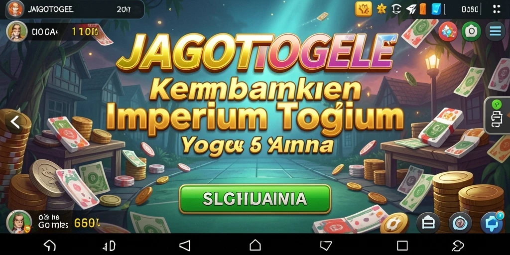 Tampilan gameplay JAGOTOGEL yang menarik dan penuh strategi Tycoon.