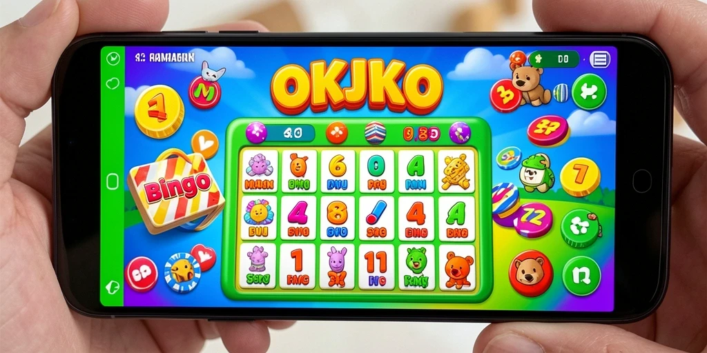 Tampilan seru permainan Bingo di OKJKT.