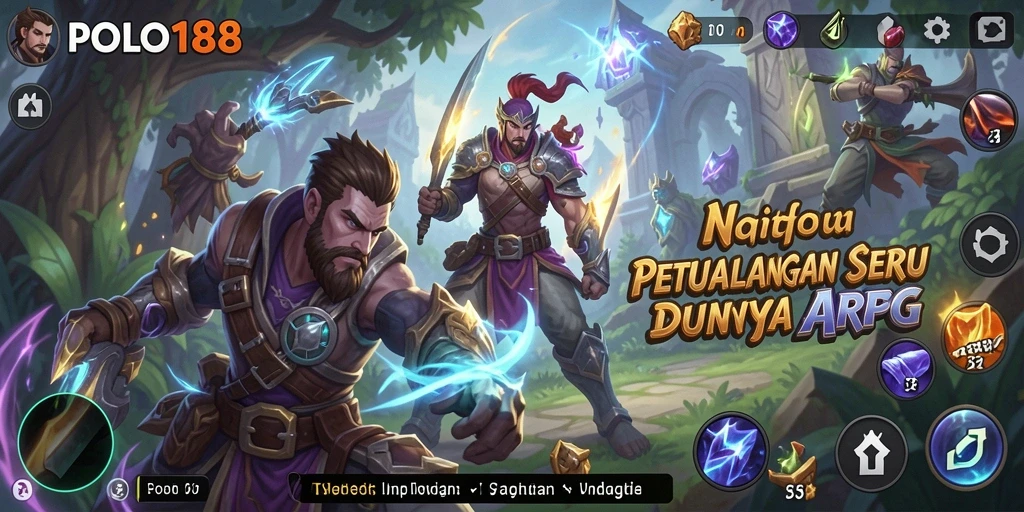 Tampilan gameplay epik dan menakjubkan di POLO188.