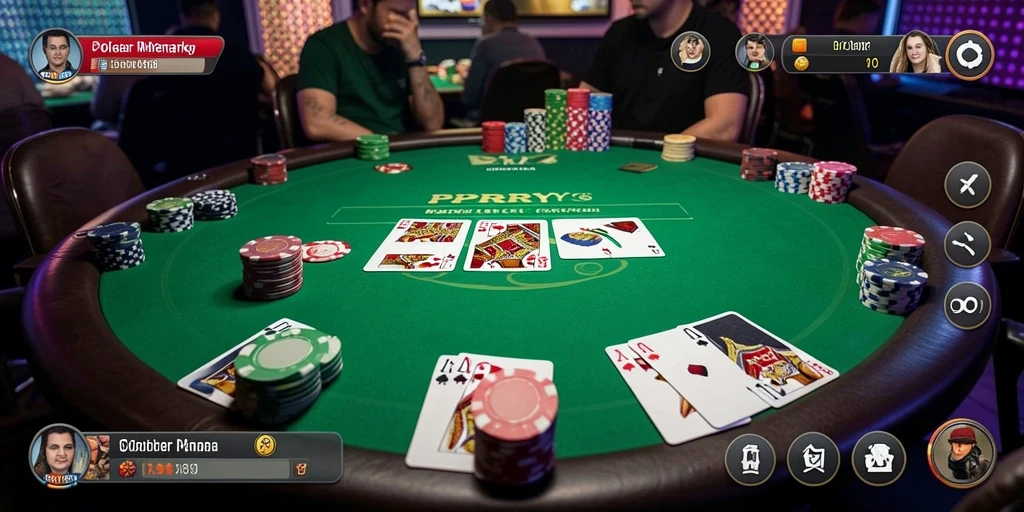 Tampilan menarik dari permainan Poker di PPRRYY.