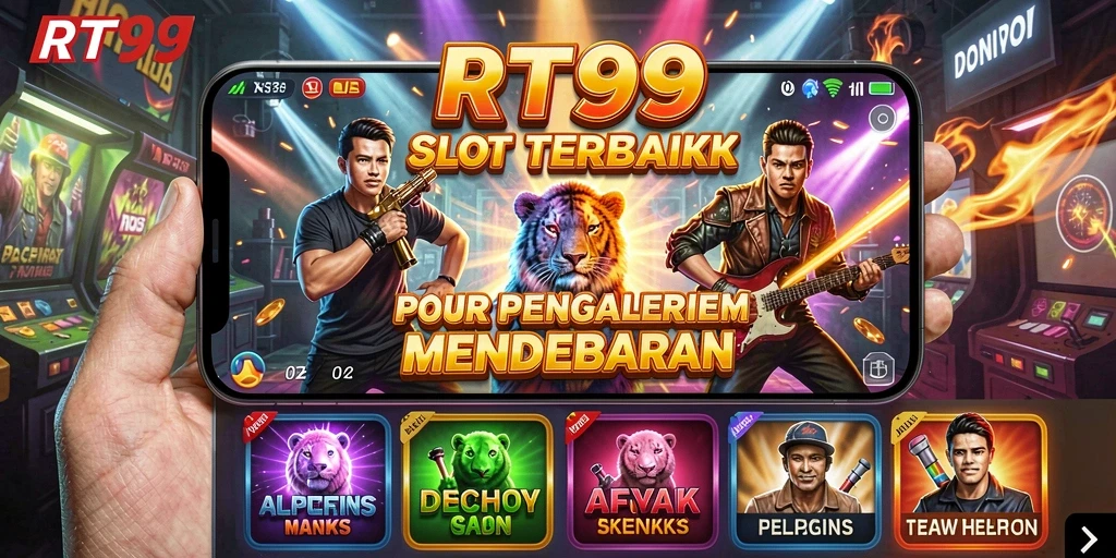 Screenshot gameplay RT99 yang menunjukkan keseruan bermain slot.
