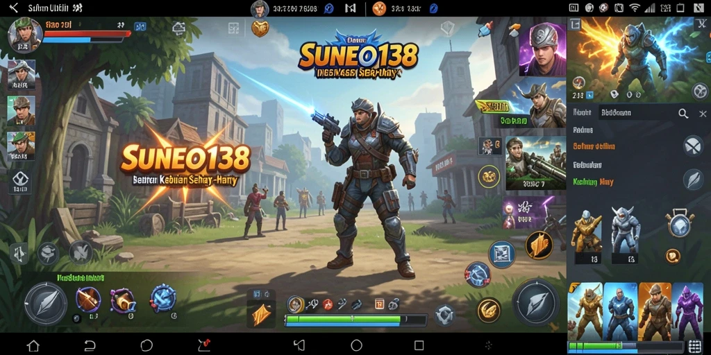 Screenshot SUNEO138 menampilkan antarmuka yang bersih dan fitur-fitur Utility.